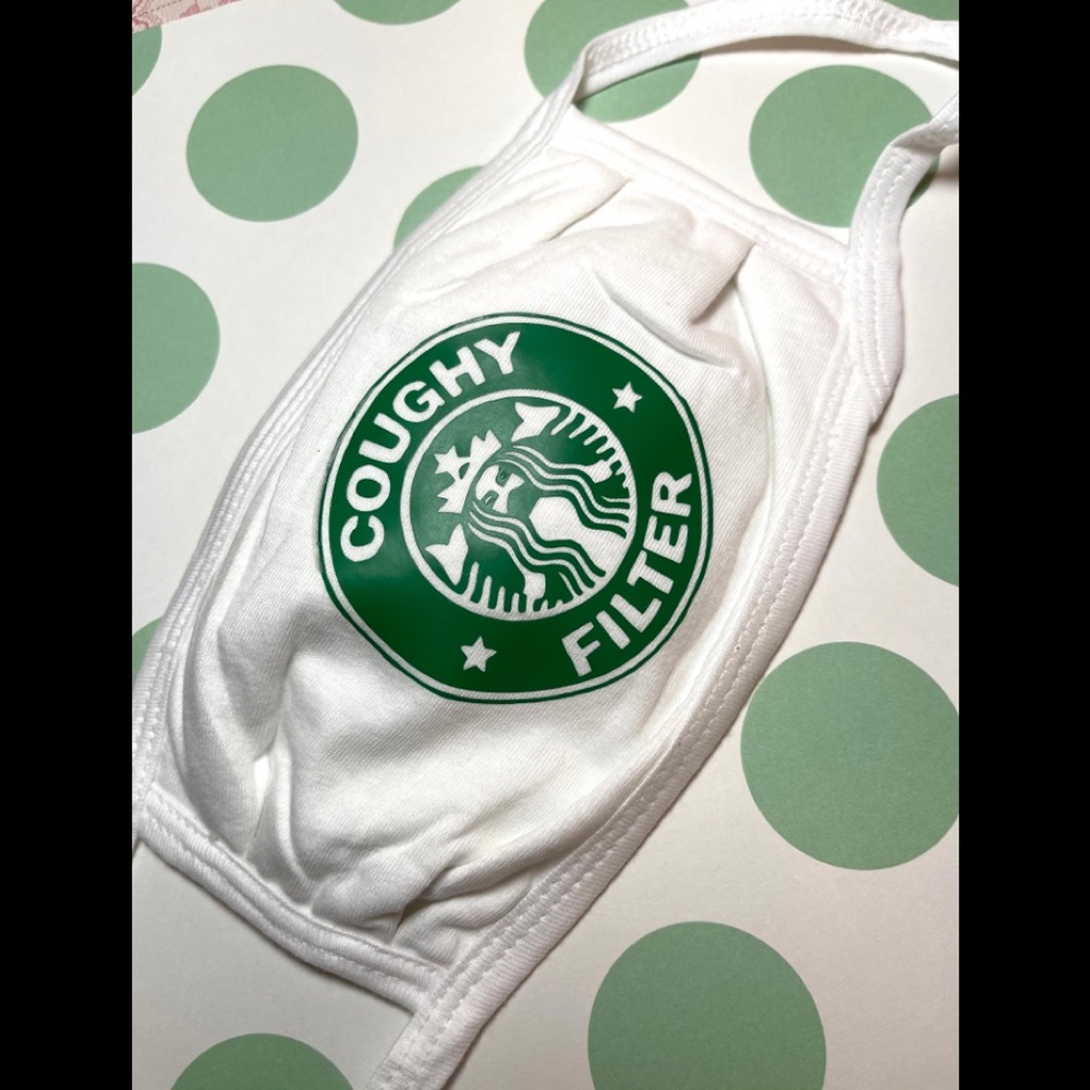 Starbucks Face Mask - Picture 1 of 2